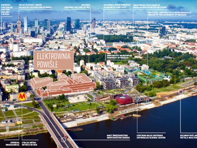 Warszawa, śródmieście, elektrownia powiśle