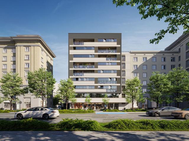 Warszawa, Śródmieście, Północne, Aleja Jana Pawła II