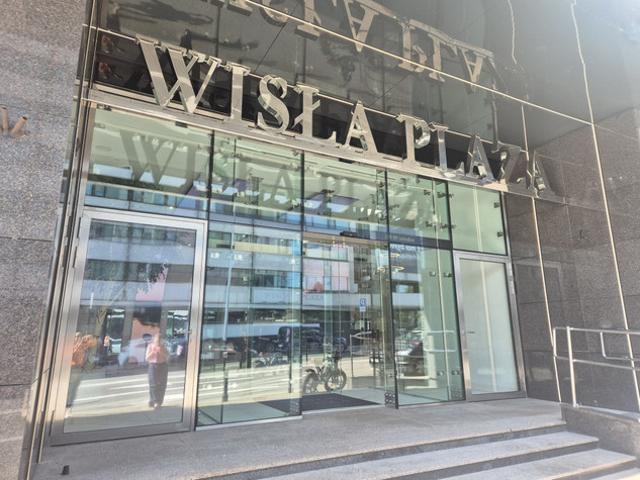 Warszawa, śródmieście, powiśle, wisła plaza nowoczesne biuro nad wisłą