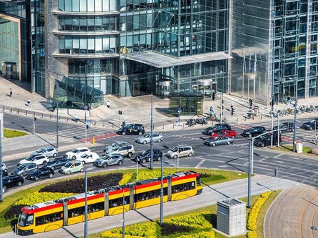 Warszawa, Śródmieście, rondo ONZ