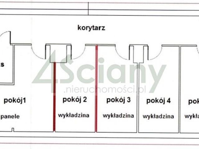 Lokal biurowy 116m2 z recepcją, klimatyzacją i ochroną
