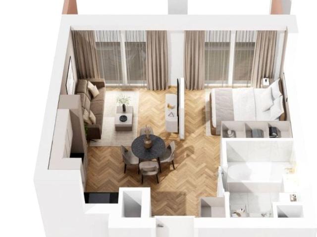 Warszawska 31,70 m², Lublin