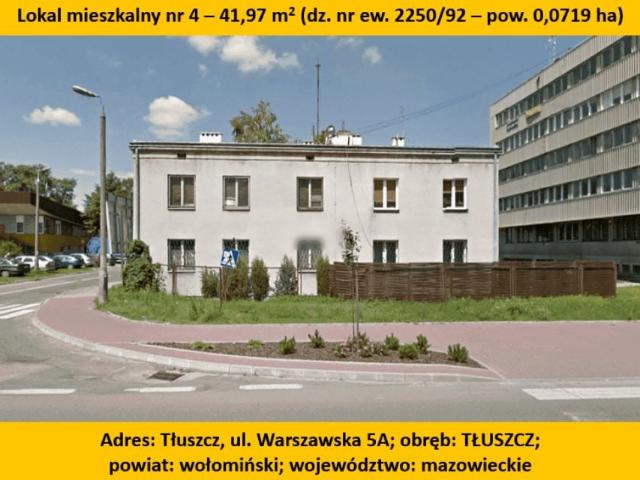 Warszawska 41,97 m², Tłuszcz