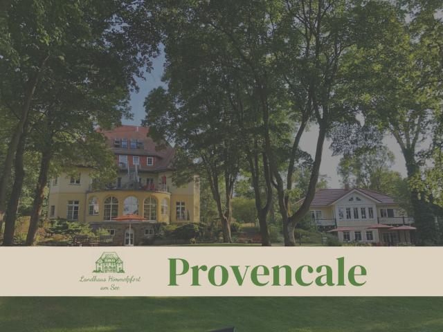 Wassergrundstück Landhaus Himmelpfort Wohnung Provencale
