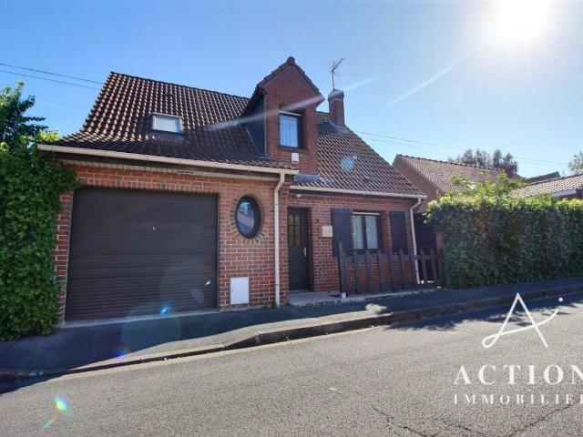 WATTRELOS MAISON INDIVIDUELLE 3 CHAMBRES JARDIN GARAGE