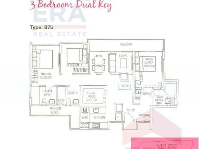 Watercolours D18, Condominium