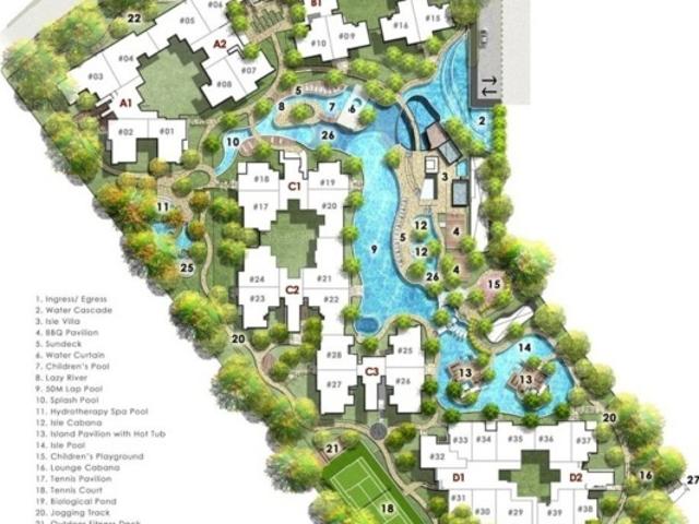 Waterfront Isle D16, Condominium