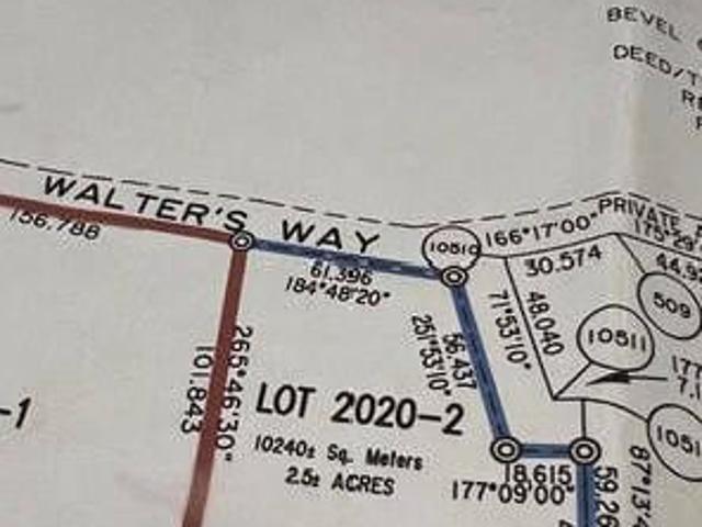 Waterfront lot