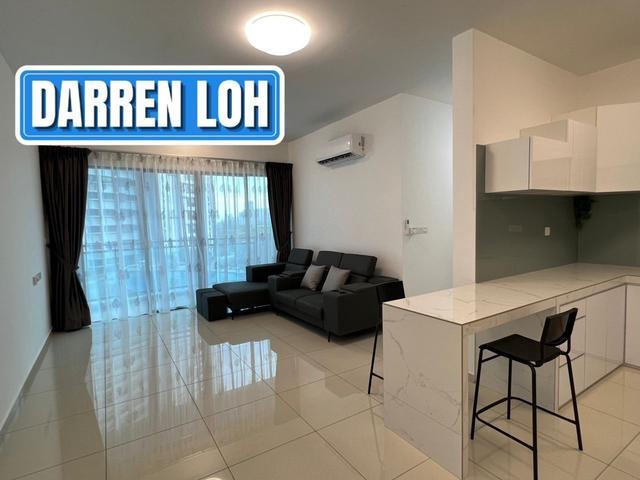 WATERSIDE RESIDENCE 1055sqft FURNISHED RENOVATED 2CP GELUGOR