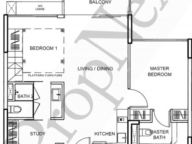Watertown Condominium For Sale, $1,500,000, 2 Bed 2 Bath 807 sqft $1,859.00 psf