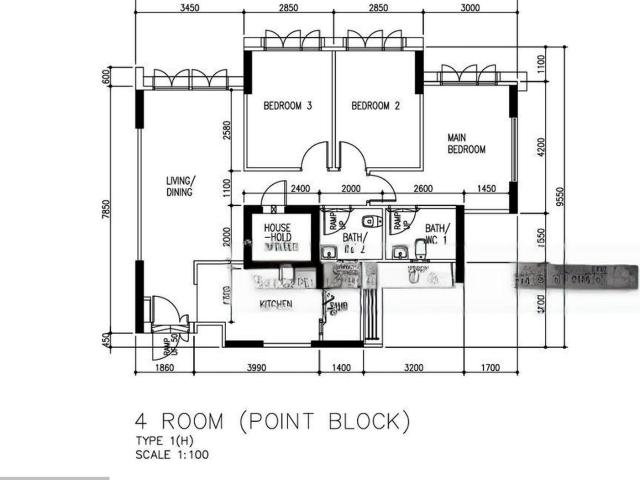 Waterway Banks Punggol, HDB 4 Rooms