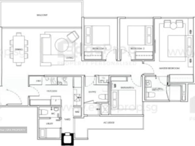 Waterwoods D19, Condominium