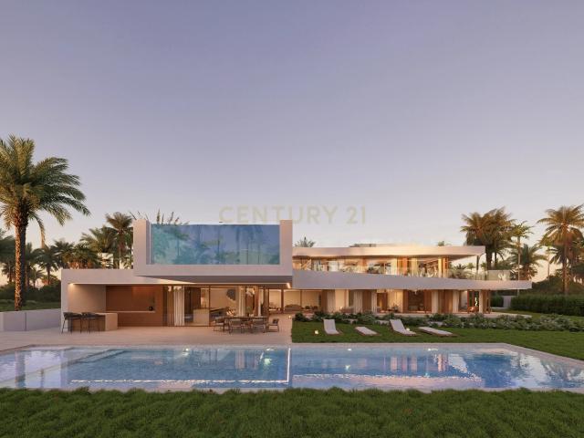 WAVE | Moradia T7 premiada internacionalmente, com quatro piscinas e vista mar nos Salgados