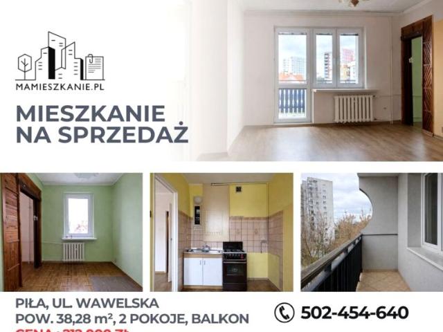 Wawelska 38,28 m², Piła