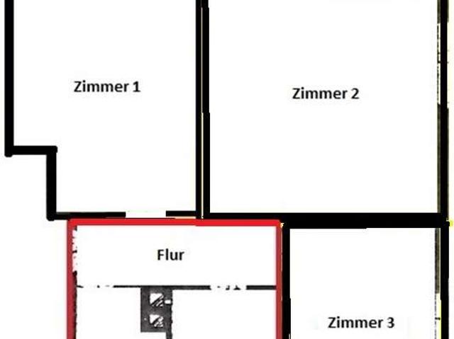 WG geeignete 3ZKBB 4.OGR in der Neustadt