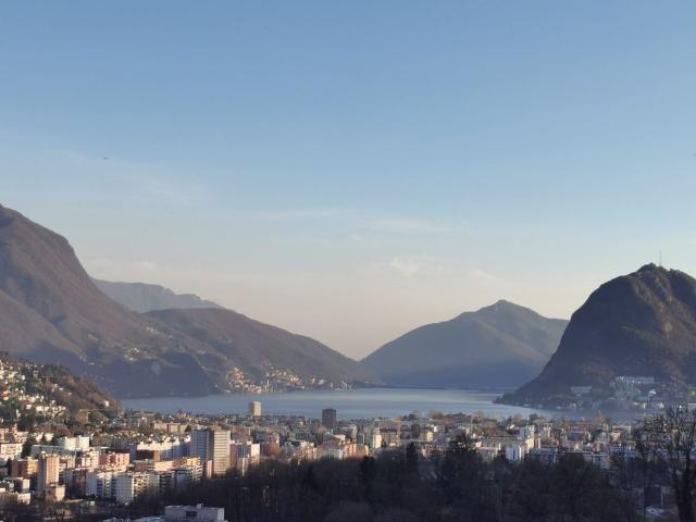We rent 3.5 room apartment with private garden and lake view