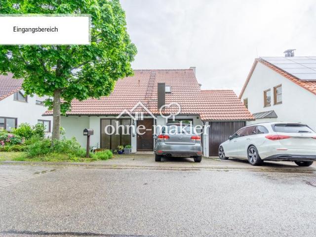 Weissach Flacht 3,5 Zimmer Whg.auf 4 Ebenen / Süd West Hanglage 98qm / Garage+Stellplatz
