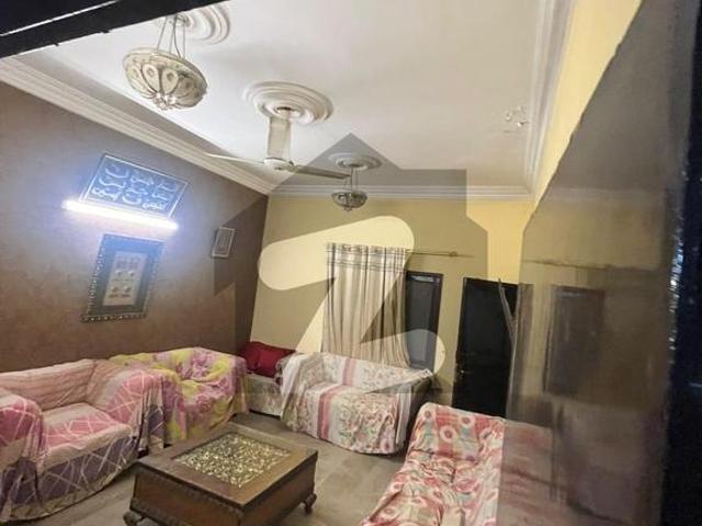 Well maintained 195 yards G+1 Bungalow 4 bed DD in boundary walled Society block 5 Gulistan e Jauhar near to main university road Gulistan e Jauhar