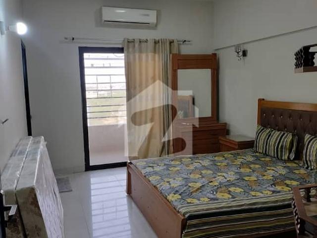 Well Maintained 2 Bed DD Flat For Rent Saima Jinnah Avenue