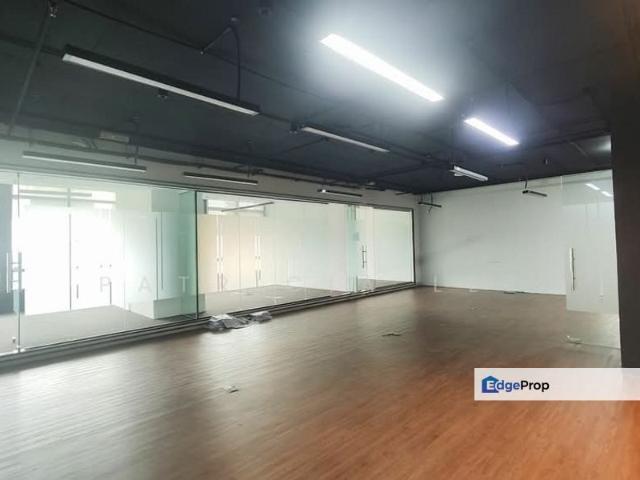 Well maintained office with partitioned rooms. Ready to move in