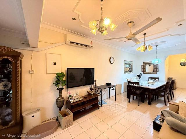 WELL MAINTAINED Single Storey Terrace AU4 Taman Keramat FOR SALE