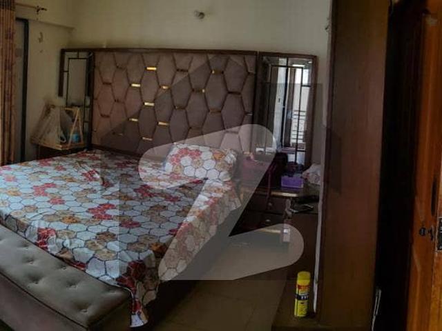 Well Maintained West Open Flat with Elegant Italian Design at Main Tariq Road For Sale