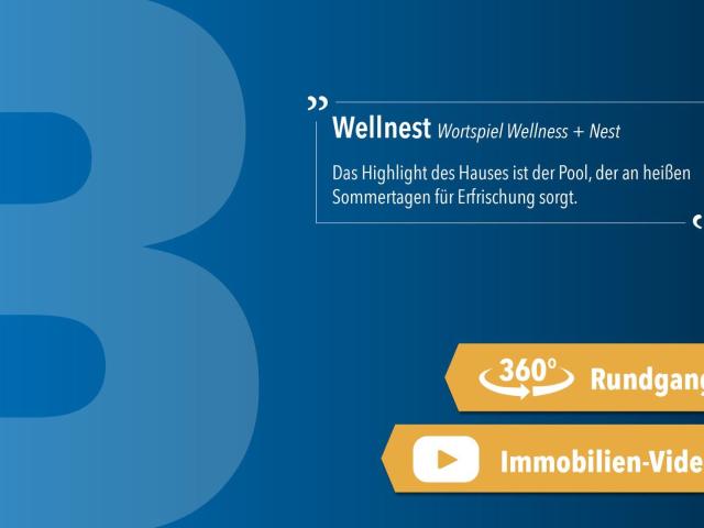 Wellnest | 2 Wohneinheiten | Pool | Poolhaus | Sauna