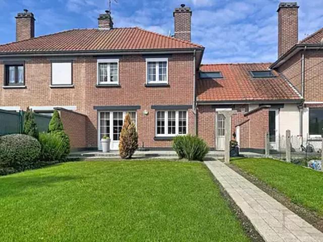 Wervicq Sud 59117 Achat / Vente maison 4 pièces t4 terrasse parking