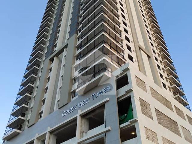 West Open 3 Bed DD Ready To Move Apartment Available For Rent In Creek Tower Clifton Block 2 Karachi