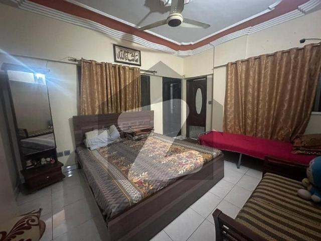 West Open 2 Bed D/ Flat Available For Sale In Amil Colony Near Khurasan Karachi