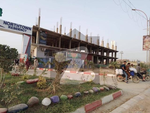 West Open 80 Square Yards Residential Plot For sale In North Town Residency