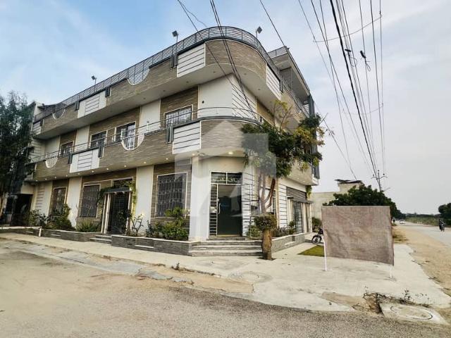 West Open Corner House 260 Square Yards With Solar & Office Entrance Sector Q Maymar