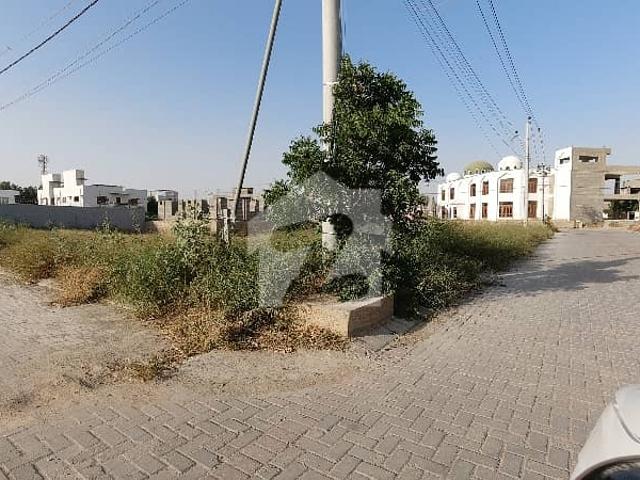 West open Corner 600 Square Yards Residential Plot In Only Rs. 66000