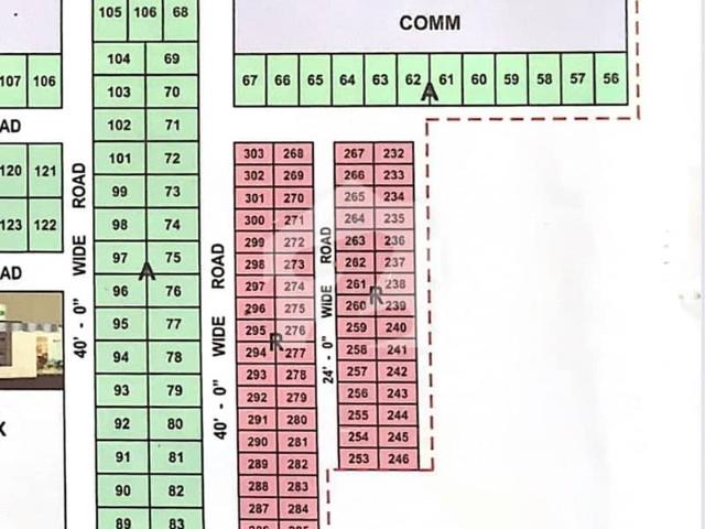 West open plot for sale