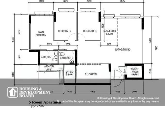 West Rock @ Bukit Batok, HDB 5 Rooms