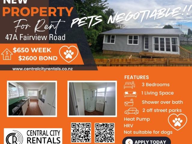 Western Heights, 3 bedrooms