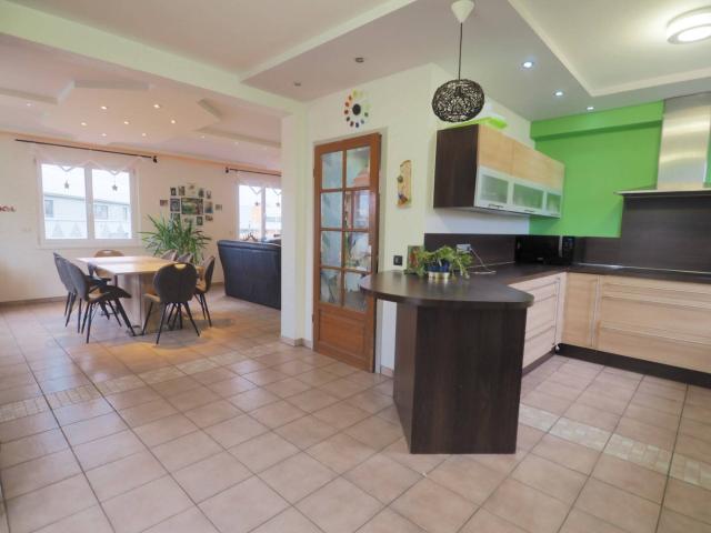 Weyersheim, belle maison 6 pièces 150m2 + 140m2 bureaux sur 4,43