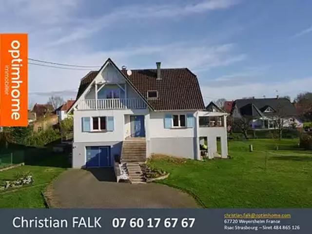 Weyersheim 67720 Achat / Vente maison 6 pièces t6