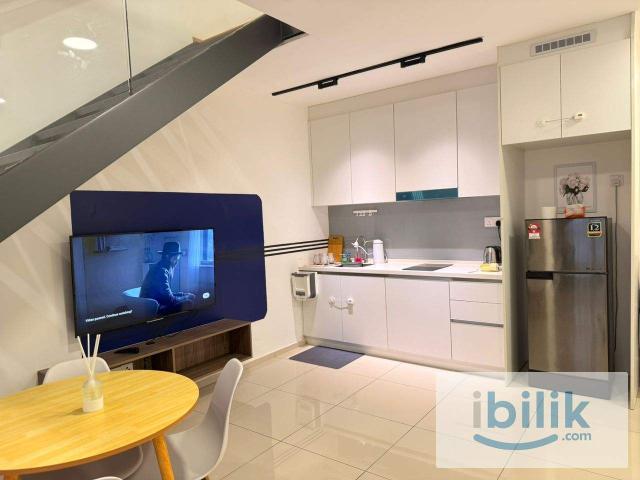 Whole Unit Fully Furnished Duplex Studio @ EkoCheras Residence For Rent