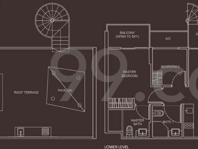 Whitehaven Apartment For Sale, $1,400,000, 2 Bed 2 Bath 1,054 sqft $1,328.00 psf