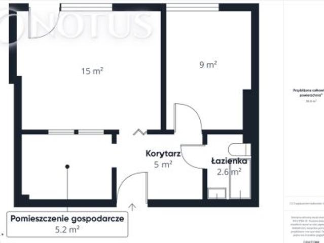 Świętochłowice, ul. 1 Maja, 37 m² Mieszkanie
