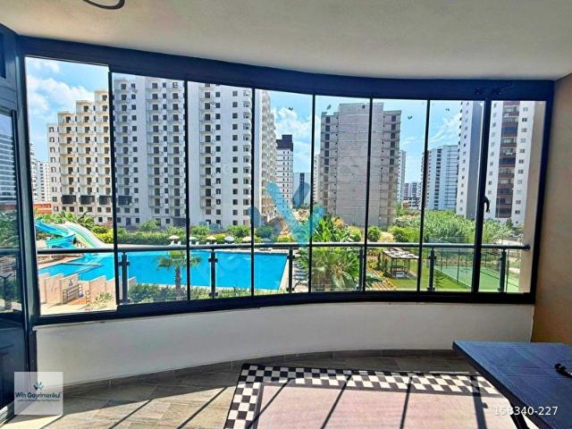 WİNDEN ARPAÇBAHŞİŞTE ASTRA TOWERDA HAVUZ CEPHE 1+1 EŞYALI YAZLIK