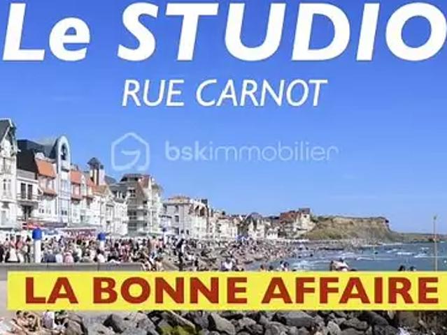 Wimereux 62930 Achat / Vente appartement 1 pièce t1 au dernier étage