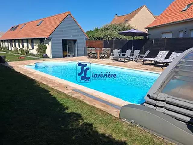 Wimereux 62930 Achat / Vente maison 6 pièces t6 terrasse parking