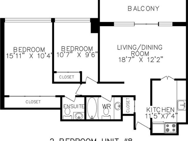 Windfields 2 Bedroom Apartment for Rent at 1140/1150 Fisher Ave, Ottawa, ON K1Z None Carlington