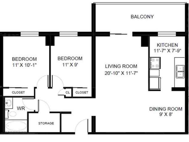 Windjammer Apartments I & II 2 Bedroom Apartment for Rent at 33/77 Falby Crt, Ajax, ON L1S None Downtown Ajax