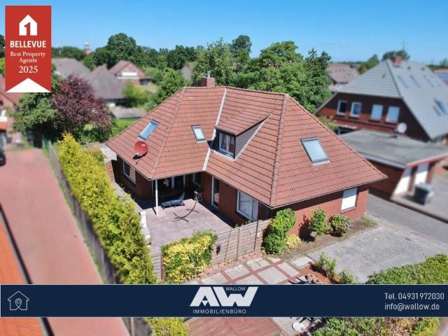 Winkelbungalow mit zwei Einheiten, Garage und großem Garten in bester Lage von Norddeich! | Objekt Nr.: 24 024 S
