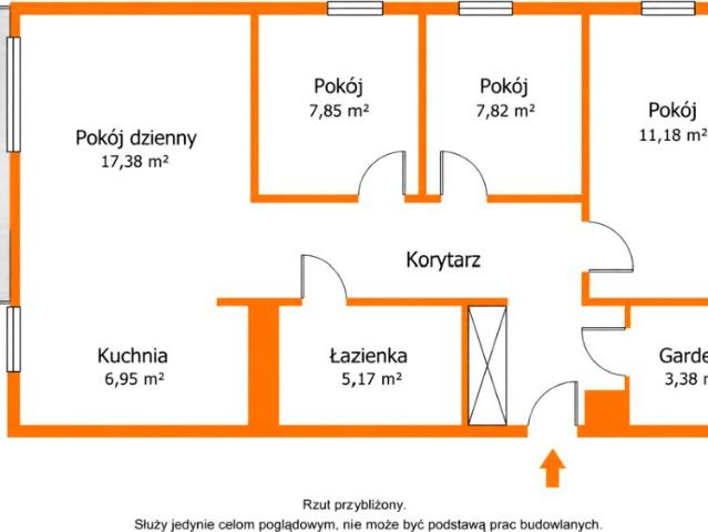 Wiatrakowa 70,58 m², Nowy Tomyśl