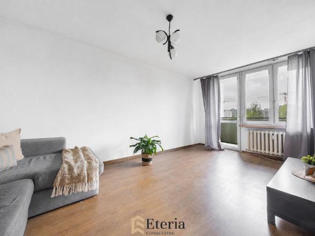 Widok z okien i balkon na zieleń funkcjonalne 42,5 m²