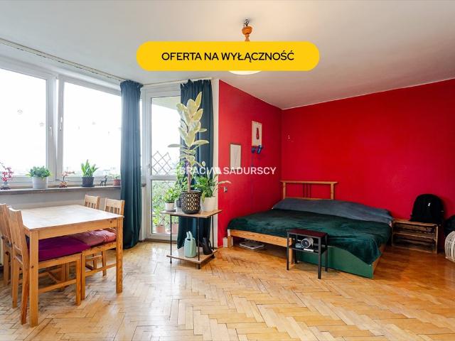 Widok na Wawel! Funkcjonalne 2 pokoje z loggią